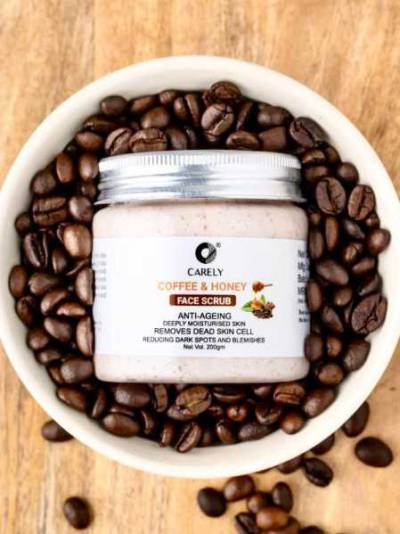 Carely Pure Coffee With Honey Scrub -200gm